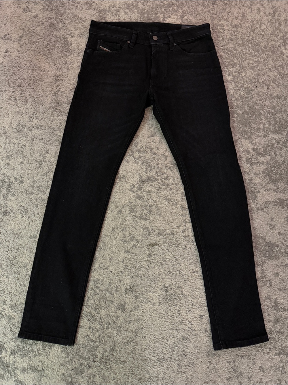 Diesel Jeans Black R Thommer Slim 31x32